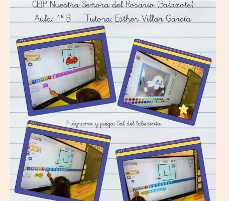 Programa y juega:sal del laberinto.